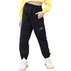 SANGTREE Women's Cargo Pants Elastic Waist Drawstring Casual Tapered Jogger