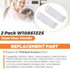 Beaquicy W10861225 W10714516 Dryer Door Handle - Pack of 2