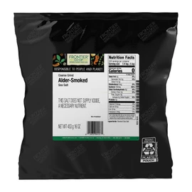 Frontier Co-op Salt, Alder Smoked, Coarse Grind | 1 lb. Bulk Bag