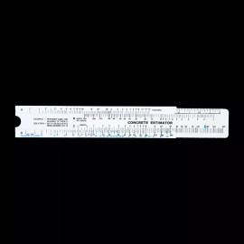 Concrete Slide Ruler 300 Yard Volume Calculator Slide Rule MADE IN USA!!!!