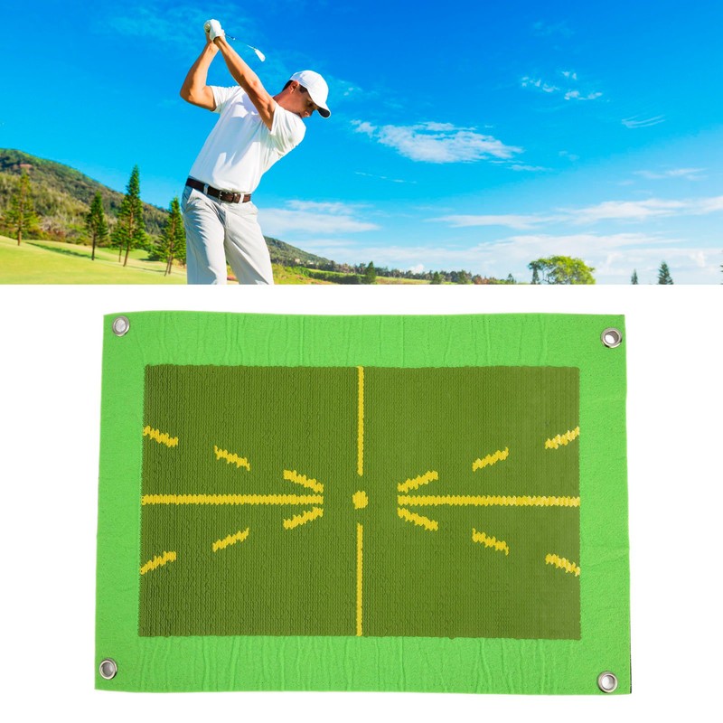 Golf Swing Mat for Beginner Easy to Recover Wear Resistant