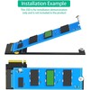 LeHang PCIE 4.0 SSD Expansion Board M-Key SSD 2230 to