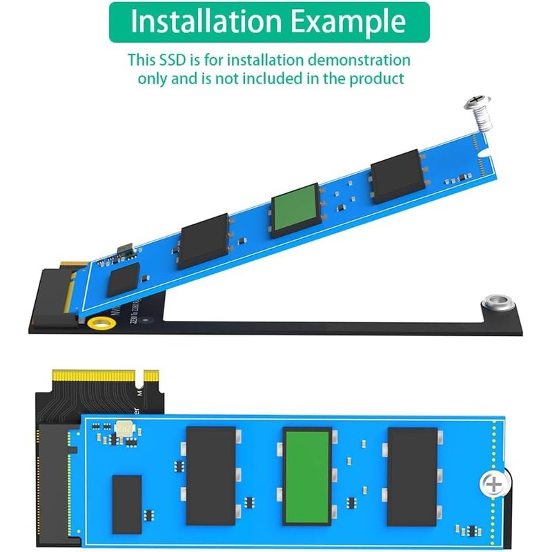 LeHang PCIE 4.0 SSD Expansion Board M-Key SSD 2230 to
