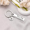 Drive Safe I Need You Here with Me Keychain for