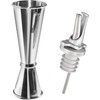 Poura Jigger and Measuring Cup Bar Set - Double Jigger