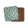 1 x Elegant Floral Art Nouveau Pattern Coaster - Wallpaper