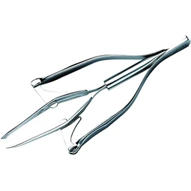 Pfeilring Automatic tweezers, 10 cm, nickel-plated