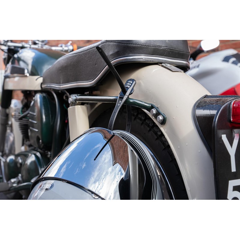 Hiplok Z LOK COMBO Bike Lock/Motorbike Helmet Lock - Black.