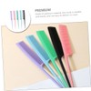 Beavorty 5pcs Hair Comb Men Detangling Pointed Tail Combs for