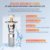 2 x Bathroom Sink Drain Strainer, Pop-up Sink Drain Strainer