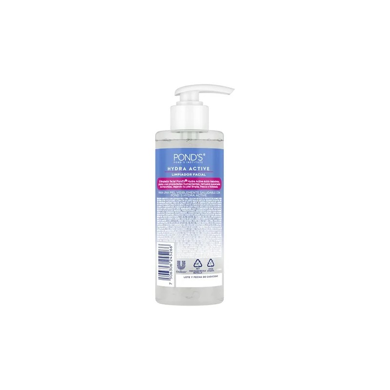 Limpiador Facial PONDS Ácido Hialurónico Vitaminas B3 200ml