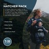 Hatcher Packs Adventure Pack: 40L Backpack and Baby Carrier Designed
