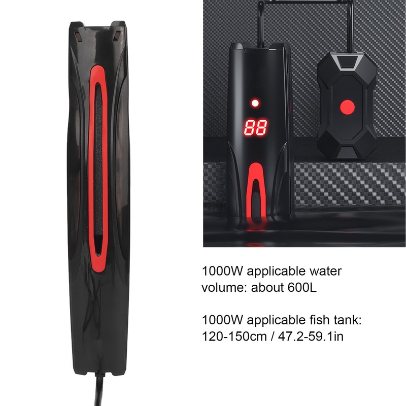 Aquarium Heater Auto Constant Temp IPX6 Waterproof Submersible Fish Tank