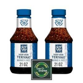 Teriyaki Sauce Veri Veri Teriyaki Marinade and Sauce, 21 fl oz x 2 packs