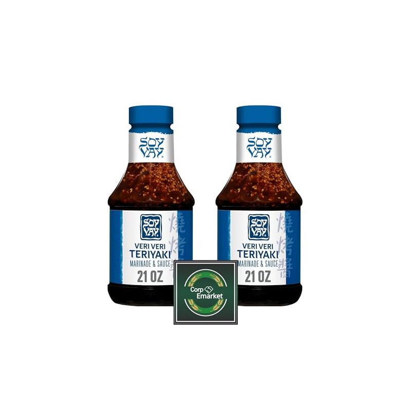 Teriyaki Sauce Veri Veri Teriyaki Marinade and Sauce, 21 fl