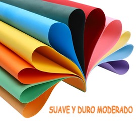 Hojas de Colores Tamaño Carta 100 Hojas, Paquete 10 Tarjetas con Diferentes Colores Cartulina, 8.27 x 11.69 pulgadas