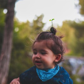 30 Pcs Bean Hair Clips, Kurilai Funny Sprout Plant Hair Clip 10 Mixed Style Hairpins Flower Hair Clip, Cute Little Grass Barrette Headwear Hair Accessories for Home Party Rave Festival