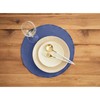 Solino Home Linen Round Placemats 15 Inch – 100% Pure