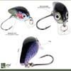 Zite Fishing Mini Wobbler Set - 10 Ultra-Light Artificial Bait