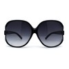 SA106 Womens Extra Oversized Round Designer Fashion Exposed Lens Butterfly