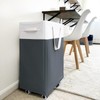 Goodpick Laundry Basket with Wheels, 75L Laundry Hamper for Dirty