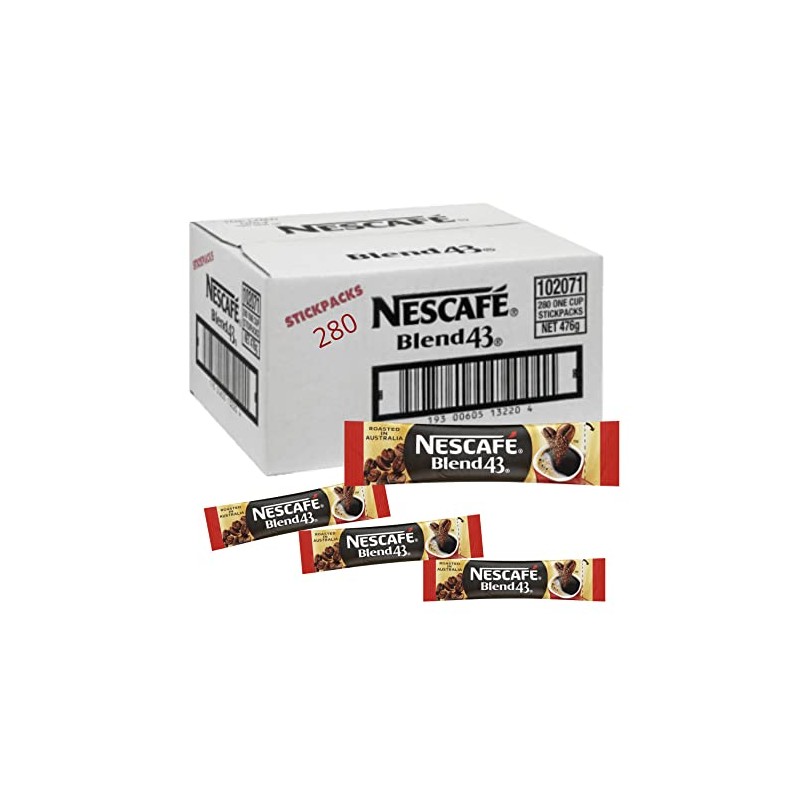 NESCAFÉ BLEND 43 Instant Coffee Stick Packs (1.7g x 280),