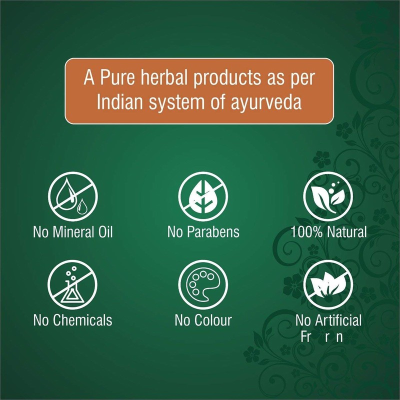 Generic Generic Natural Herbs and Botanical Oil Infused Herbal Hair