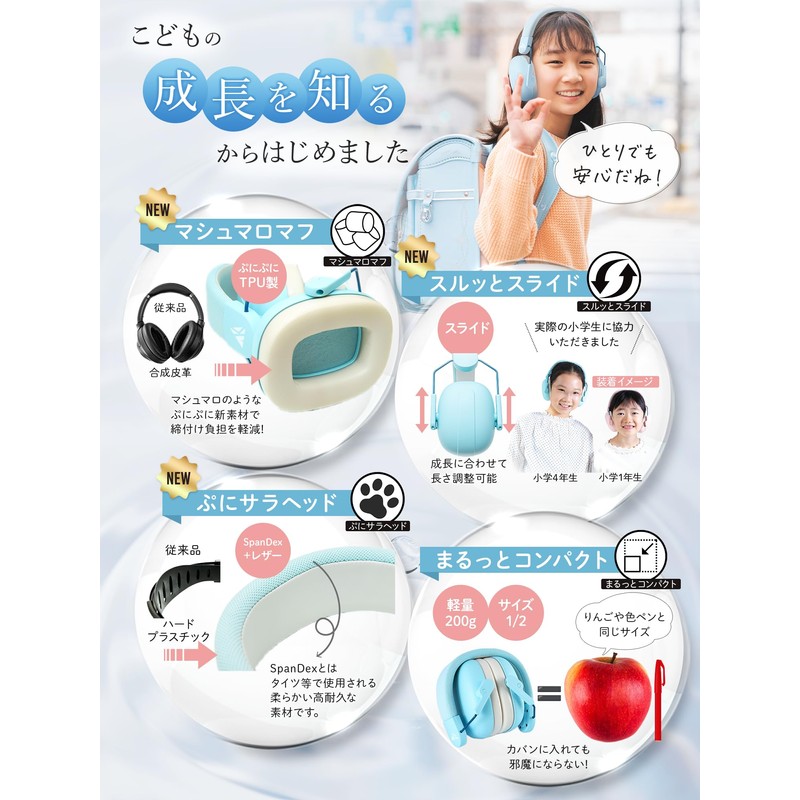 KsGear Earmuffs for Development, Therapeutic & Development, Earmuffs, Earmuffs, Earplugs