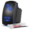 Nilight NAV/ANC Rocker Switch 7Pin Navigation Anchor Lights Toggle On