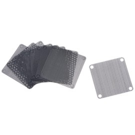 uxcell PC Dust Fan Screen with Screws for Cooling Dustproof Case Cover PVC 60mm 10pcs