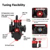 XIKOBY PE22 Carburetor Carb Throttle Assembly Main Jets Kit Compatible