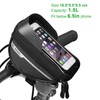 B-Soul Waterproof Cycle Frame Bag with Touch Screen - Color: