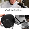 6 PCS Microphone Windscreen Black Foam Handheld Cover, Mic Covers