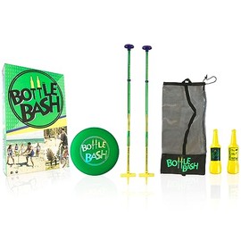 Outdoor Flying Disc Game Set  Disc Toss Game for Family, Adult  Kids, Backyard and Beach Game - Frisbee Target Lawn Game with Poles  Bottles...       