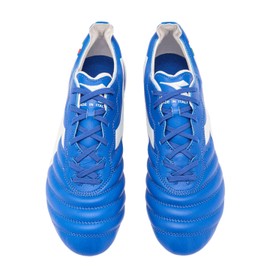 Diadora Brasil Elite 2 Tech ITA LPX Firm Ground Cleats (Blue/White, us_Footwear_Size_System, Adult, Men, Numeric, Medium, Numeric_10)