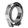 2.5" V Band Clamp Flange Kit 2 Piece Stainless Steel