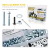 CYCBOLT 120PCS Dirt Bike Bolt Kit Fit for RM100 RM125
