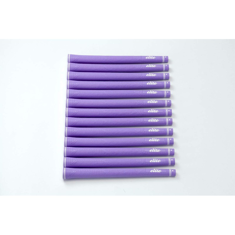 elitegrips CX50 7-Pack Golf Grips, Smokey Purple with Backline