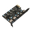 UP5300 5 Ports USB 3.1 PCIe Expansion Card 5Gbps Fast