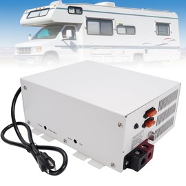 PM3-55 RV Power Converter Fits for WFCO WF-9855 & WF-9800 Series, 55A 110V AC to 12V DC Converter Charger, Adjustable 13.2V-16.5V Compatible with RV, Marine