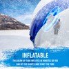 Arctic Trails Single Person Inflatable Snow Sled – Heavy Duty