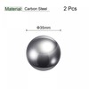 sourcing map 2pcs 35mm Carbon Steel Bearing Balls Precision Polished