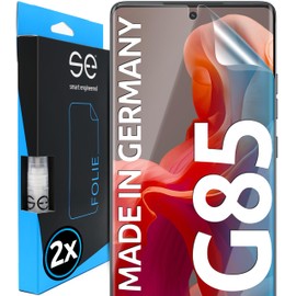 2x se® 3D Protective Film Transparent for Motorola G85, Self-Healing, 100% Fingerprint & FaceID Compatible, Easy Bubble-Free Installation, Ultra Clear, Shock-Resistant TPU Material, Made in Germany