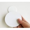 20PCS Acrylic Round Circle Disc - White Lucite Sheet 1/8"