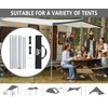 Hasika Camping Tent Pole Repair Kit Including Ropes Stakes Adjustable