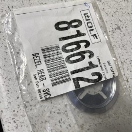 For Wolf, For Kenmore Wolf Cooktop Bezel "Rear" Part # 816612 (Sun For 801347)