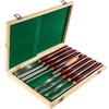 Happybuy 8PCS Wood Chisel Set, 7" Lathe Tools, Woodworking &