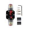 150A Inline Circuit Breaker Reset Fuse, 12V-24V DC Reset Fuse