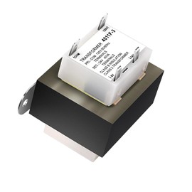 HUZUM 240V to 24V Transformer，Primary 208/240V Secondary 24V, 0130M00138S 40VA Transformer Compatible with Goodman/Amana/Trane Heater HVAC Replacement Part Class 2 Control with Foot Mount