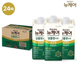 Newcare 24 Pack Newcare Dangplan Pro Walnut Flavor 1 Box / 뉴케어 24팩 뉴케어 당플랜프로 호두맛 1BOX